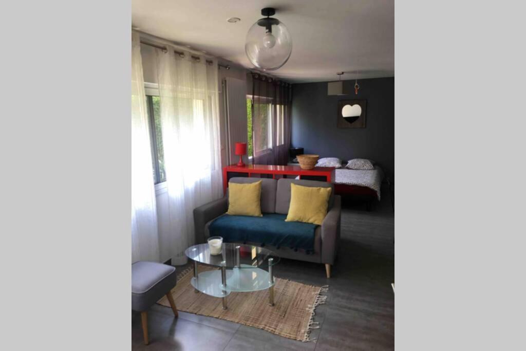 Bel Appartement En Rez De Jardin, 10Min Centre Et 300M Quais De Seine Wifi Rouen Dış mekan fotoğraf